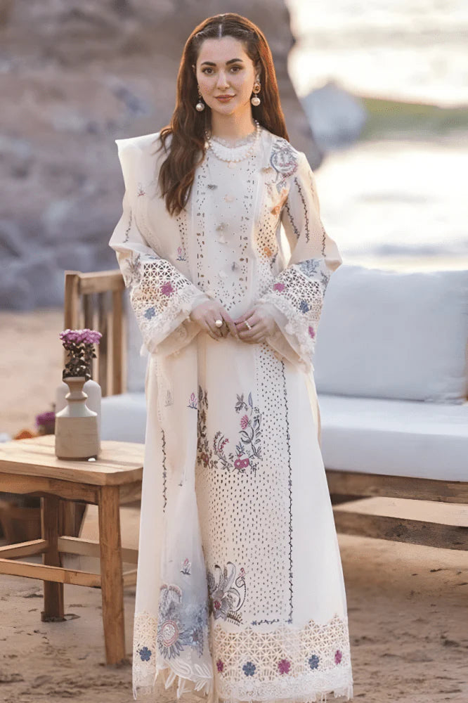 3 PC EMBROIDERED LAWN SUIT - GR-315