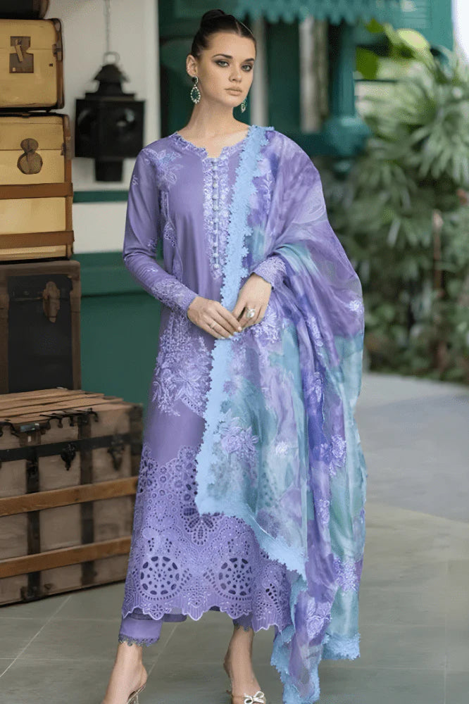 3PC EMBROIDERED LAWN SUIT - GR-210
