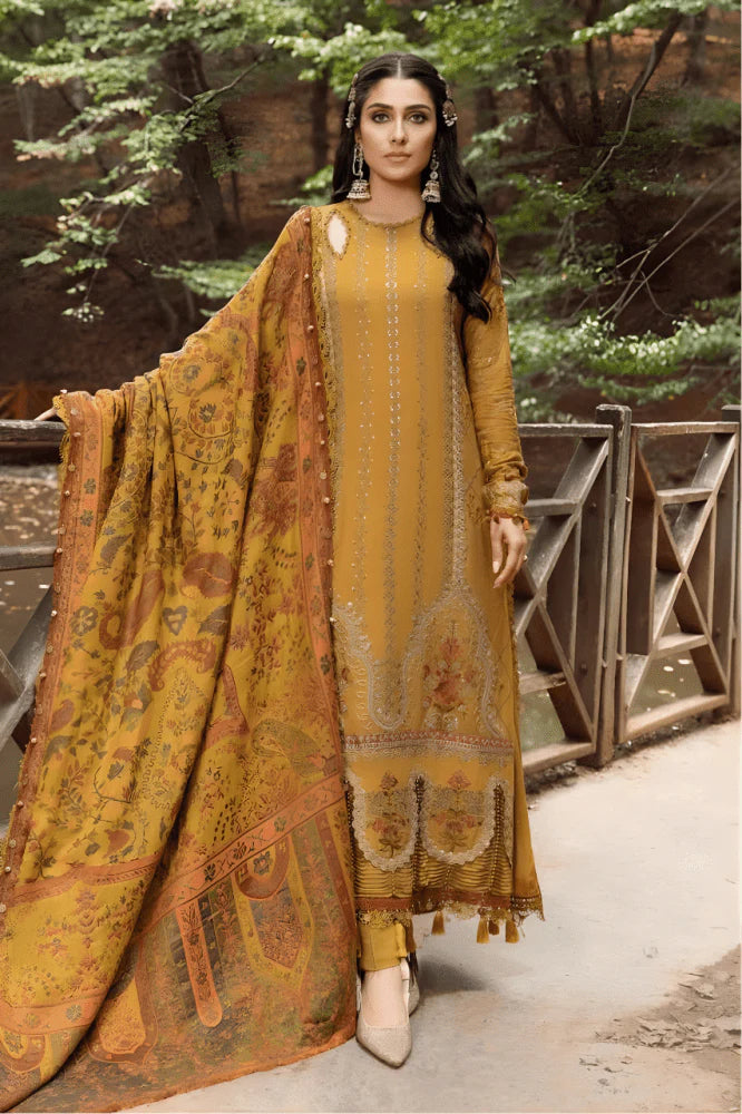 3PC EMBROIDERED LAWN SUIT - GR-382