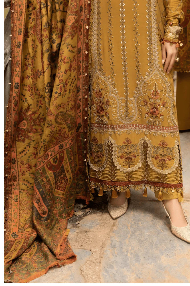 3PC EMBROIDERED LAWN SUIT - GR-382