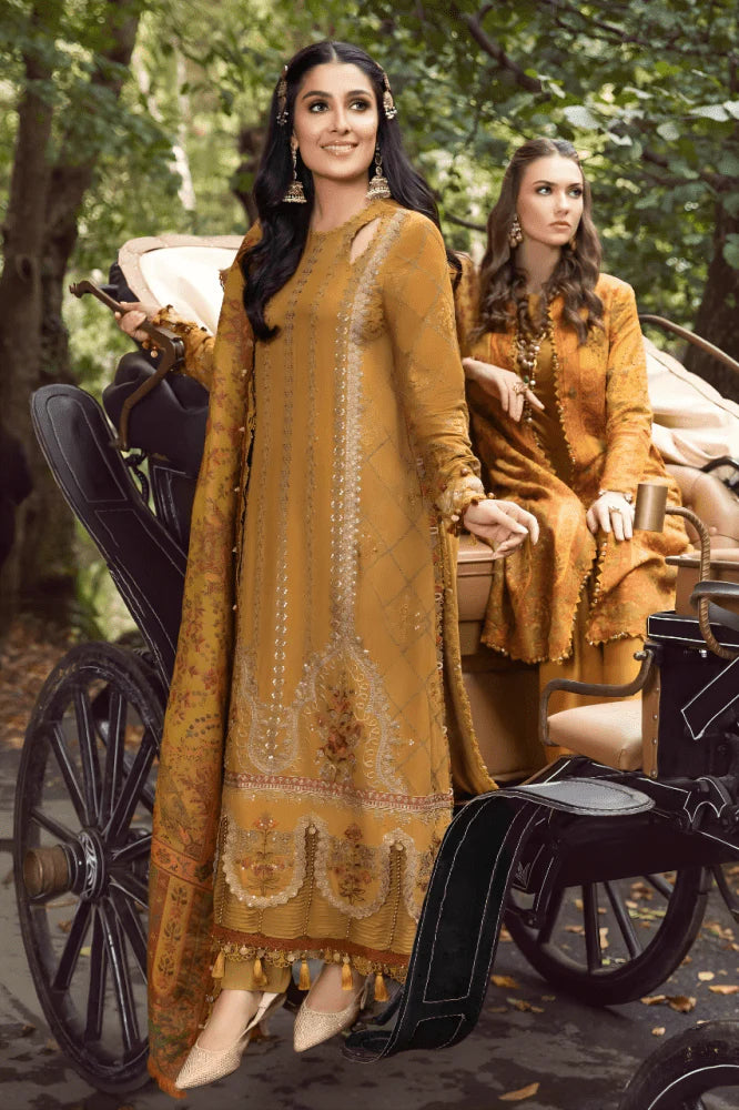 3PC EMBROIDERED LAWN SUIT - GR-382