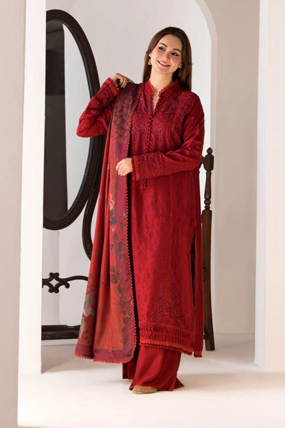 3PC EMBROIDERED LAWN SUIT - GR-455