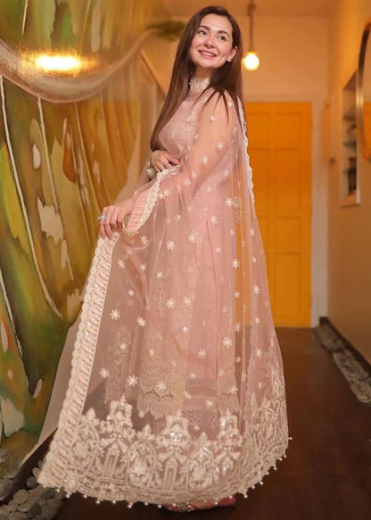 3PC EMBROIDERED LAWN SUIT - GR-456