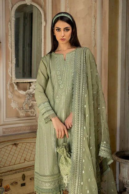 3PC EMBROIDERED LAWN SUIT - GR-459