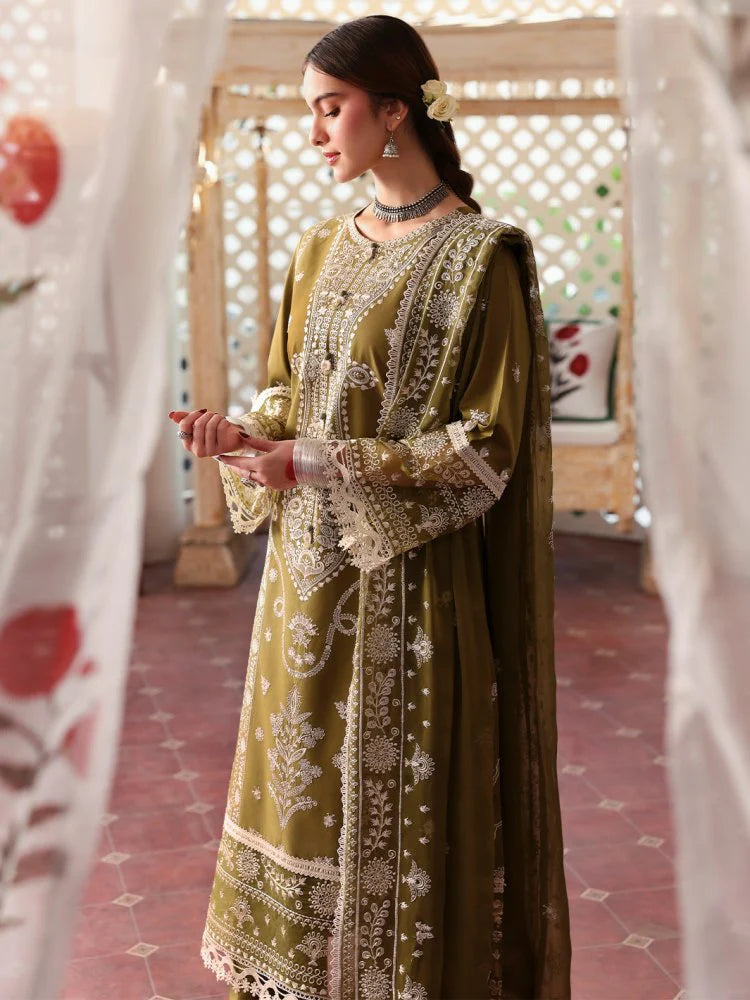 3PC EMBROIDERED LAWN SUIT - GR-471