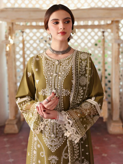 3PC EMBROIDERED LAWN SUIT - GR-471