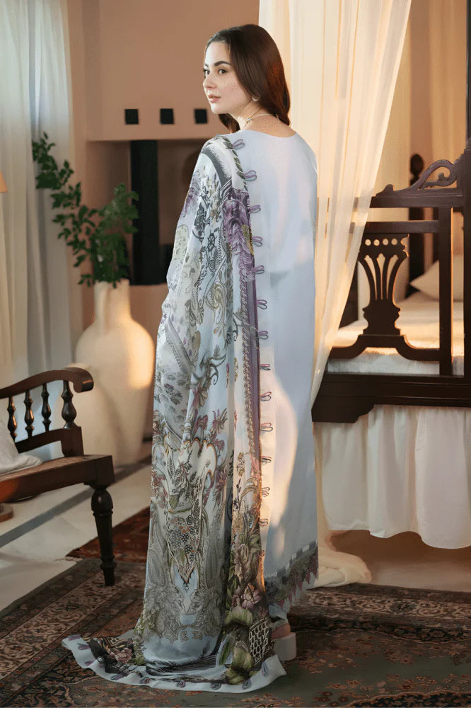 3PC EMBROIDERED LAWN SUIT - GR-473