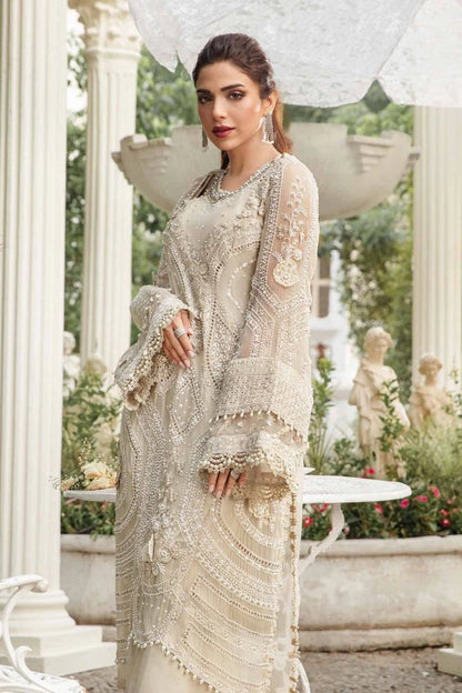 3PC EMBROIDERED LAWN SUIT - GR-501