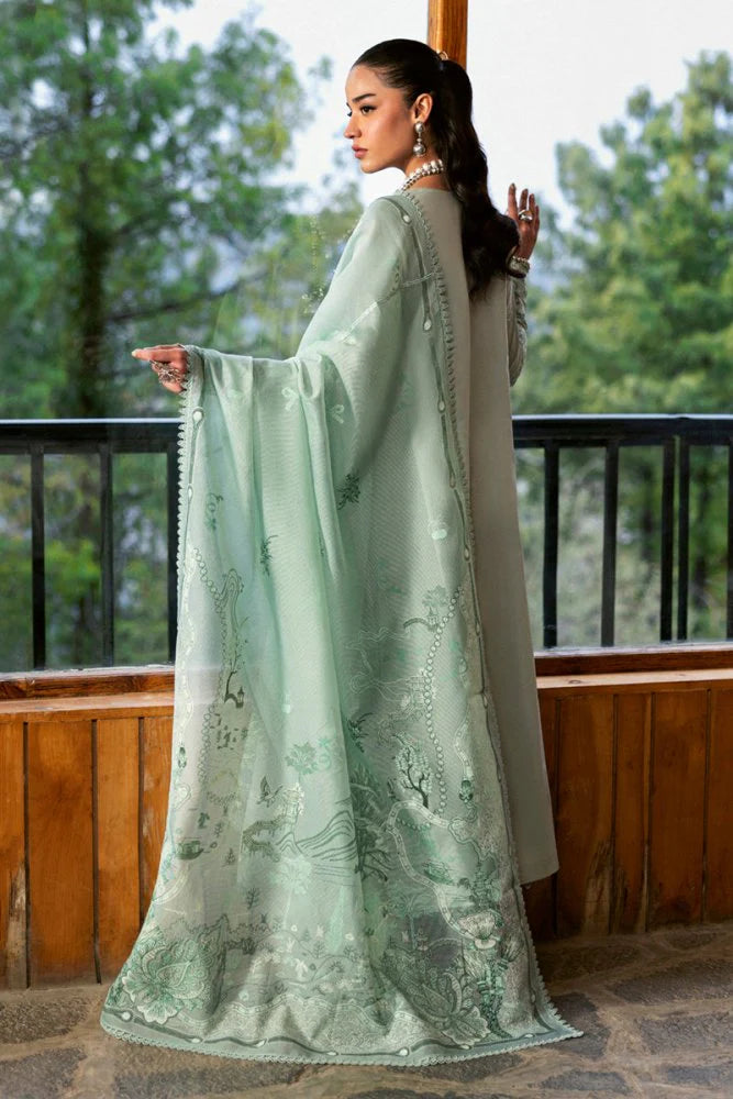 3PC EMBROIDERED LAWN SUIT - GR-654