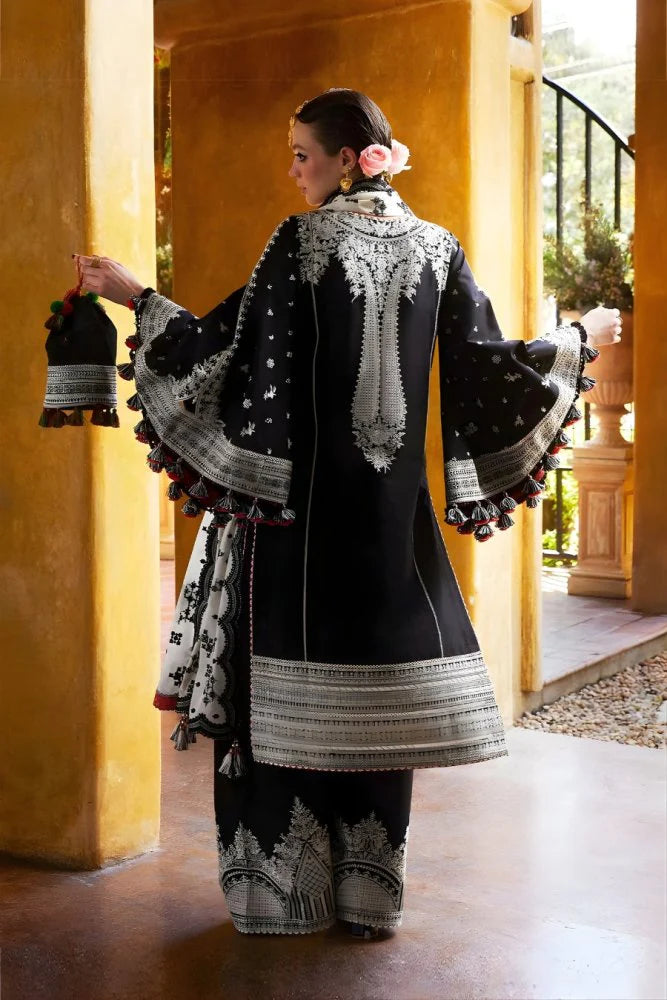 3PC EMBROIDERED LAWN SUIT - GR-705