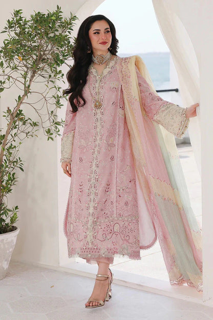 3PC EMBROIDERED LAWN SUIT - GR-733