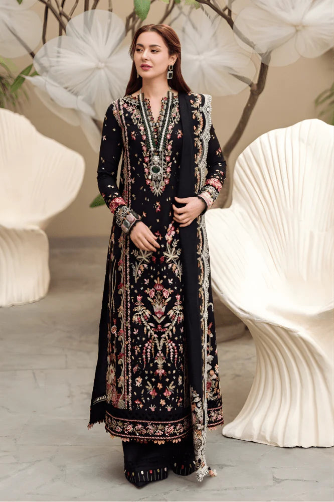 3PC LAWN EMBROIDERED SUIT  -GR- 508