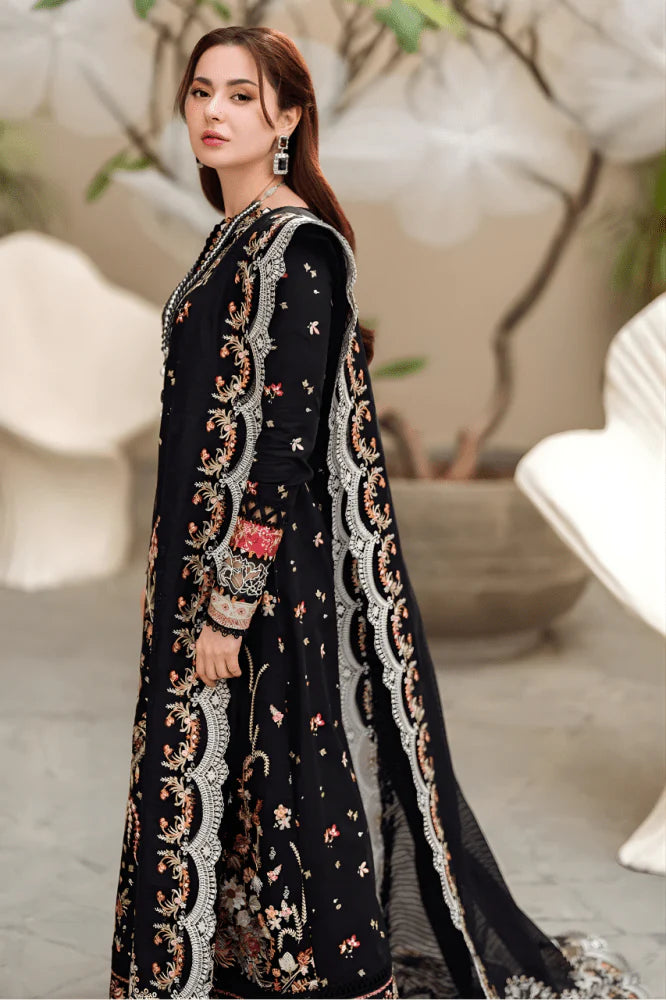 3PC LAWN EMBROIDERED SUIT  -GR- 508