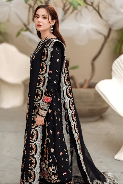3PC LAWN EMBROIDERED SUIT  -GR- 508