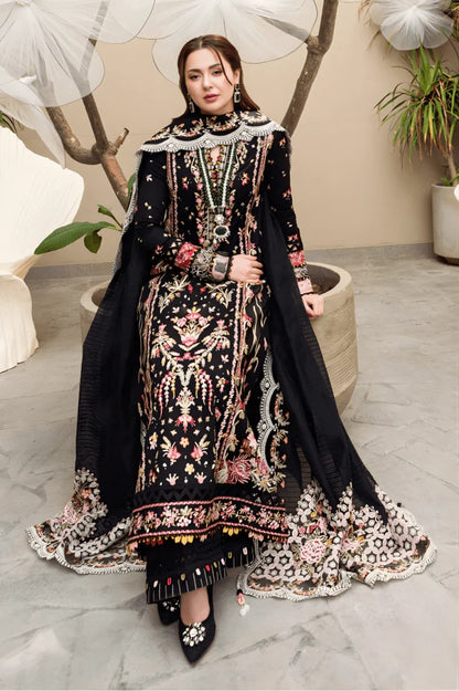 3PC LAWN EMBROIDERED SUIT  -GR- 508