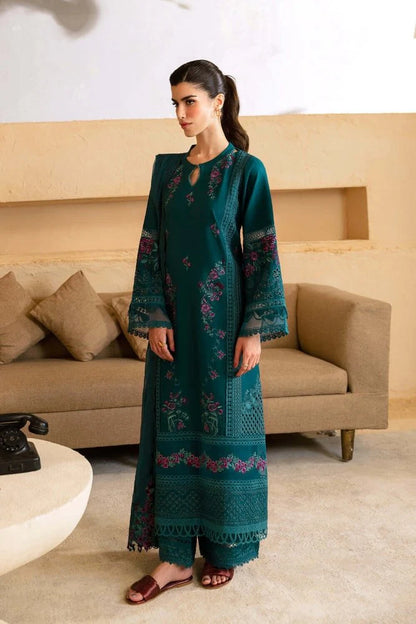 3PC LAWN EMBROIDERED SUIT  GR - 656