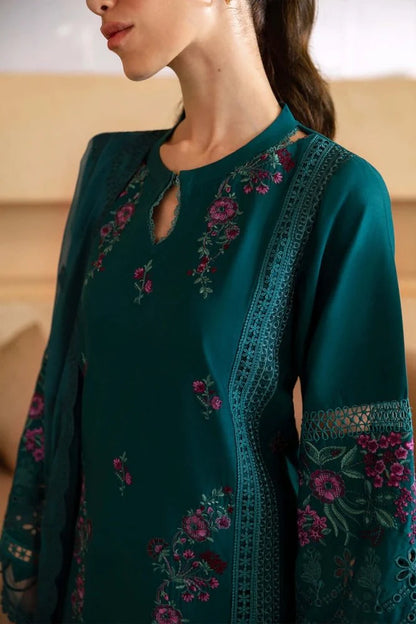 3PC LAWN EMBROIDERED SUIT  GR - 656
