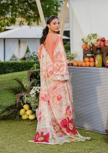 3PC LAWN EMBROIDERED SUIT  GR - 706
